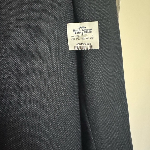 Polo by Ralph Lauren Black Sport Coat with Notched Lapels 100% wool - Picture 2 of 6